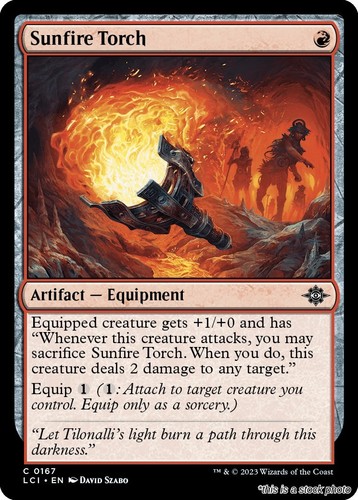 Mtg sunfire torch lci 167 - torch, 167]